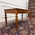 Classic English Writing Desk Black Leather For Sale - Image 5 of 18