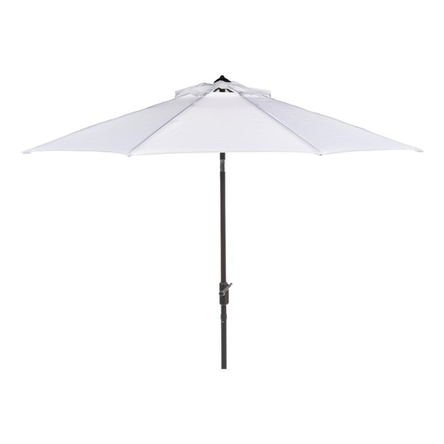Herla 11Ft Auto Tilt Market Umbrella, White For Sale