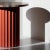 Contemporary Column Side Table with Marble 40 by Lisette Rützou For Sale - Image 3 of 5
