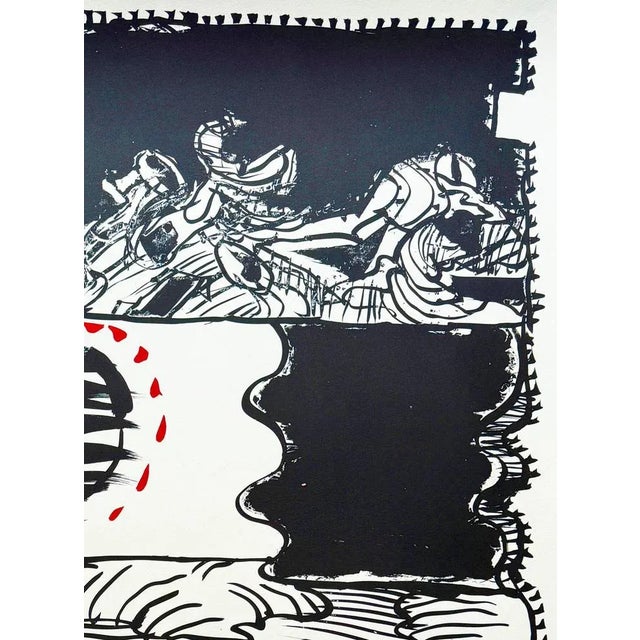 Pierre Alechinsky, Paysage déplié, 1995, Lithograph For Sale - Image 4 of 8