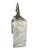 The elegant Art Deco French clock's case is composed of variegated marble in cream, black with gold veines, green , coral...