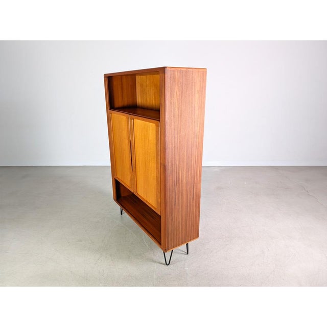 Mid-Century Modern Mid-Century Danish Teak Bookcase For Sale - Image 3 of 9