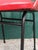 Black Vintage Red Vinyl Armchairs, 1970, Set of 2 For Sale - Image 8 of 18