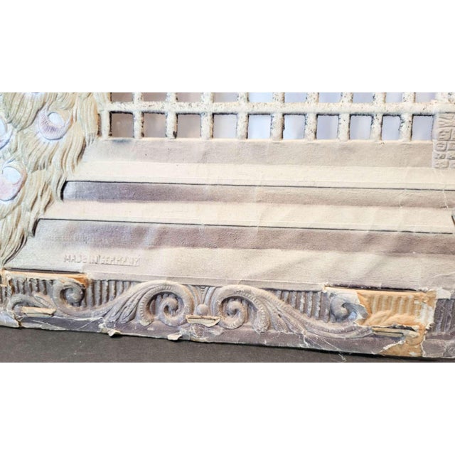 Antique Embossed Store Display Sign With Birds | Chairish