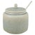 Stoneware Jam Jar with Silver Spoon from Palshus, Denmark, 1960s, Set of 2 For Sale - Image 6 of 6