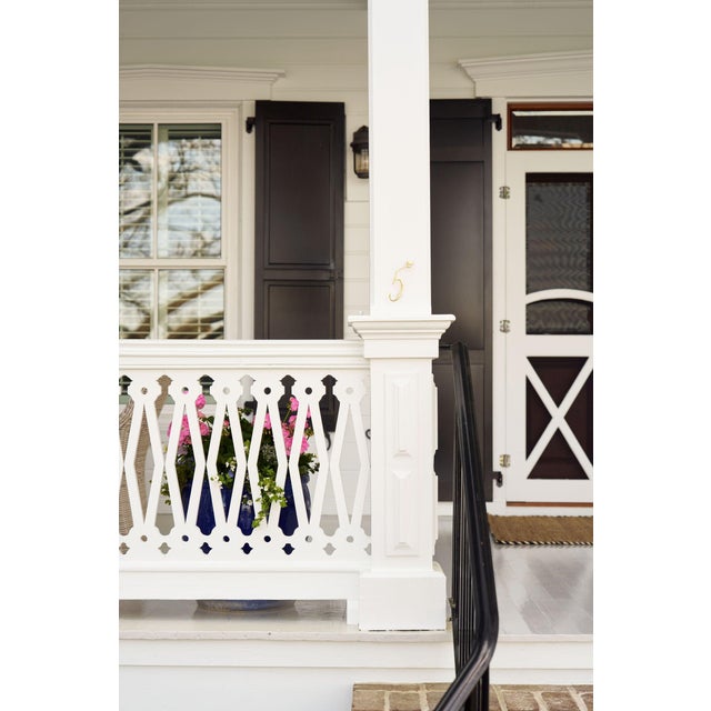 21"x41" Jute Braided Doormat In Wrought Iron For Sale In Charleston - Image 6 of 11