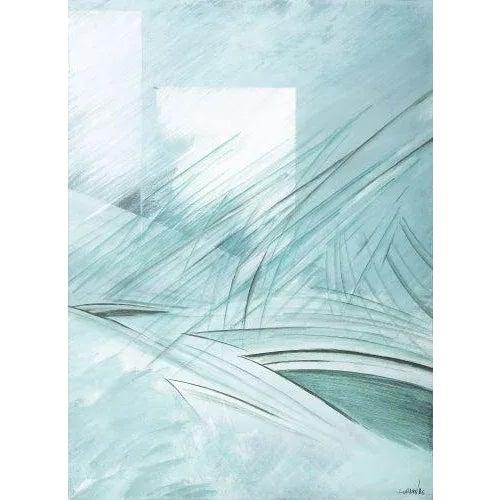 Oil on canvas, signed and dated 1986. Dimensions: 100 x 73 cm.