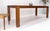 Massive Solid TEAK 41x87 Dining Conference Table Parsons Style MINT For Sale - Image 11 of 11