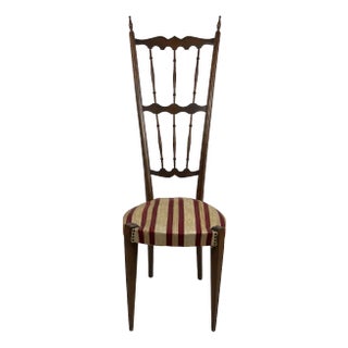 Chiavarina Chair in the style of Luciano Descalzi, 1950s For Sale