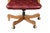 Chesterfield Style Tufted Leather High Back Executive Office Chair For Sale - Image 9 of 13