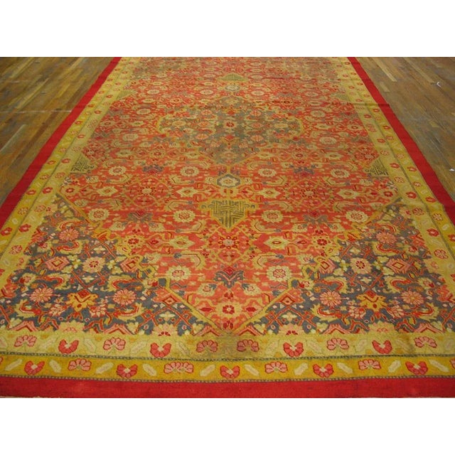 Early 20th Century N. Indian Amritsar Carpet ( 9'6" x 16'3" - 290 x 495 ) For Sale - Image 4 of 7