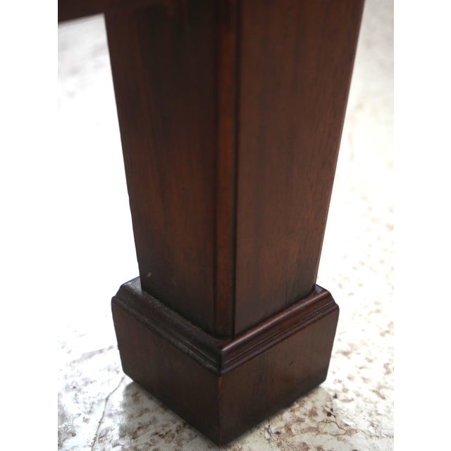 Henredon Mahogany King Size Poster Bed For Sale - Image 10 of 18