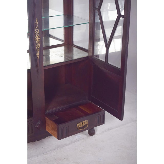 Antique Portuguese Dutch-Style Display Cabinet, 1800s For Sale - Image 6 of 13