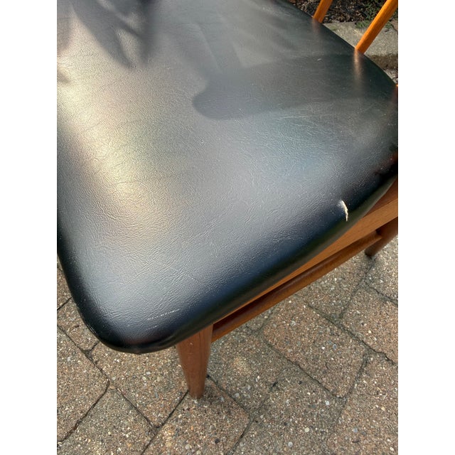 Black 1960s Danish Mid-Century Modern Sibast Chair For Sale - Image 8 of 10