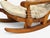 Collden, Swedish Modern, Large Rocking Chair, Pine, Fabric, Sweden, 1970s For Sale - Image 9 of 14