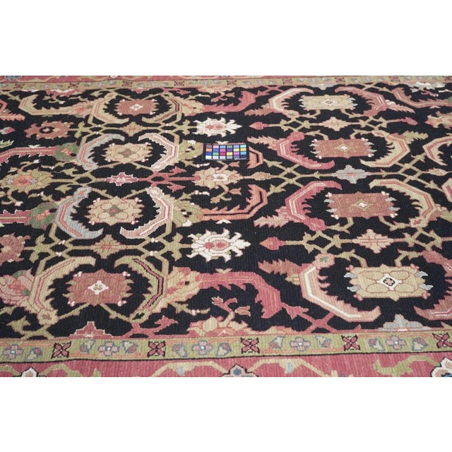 Turkish Sumak Rug 6' X 9' For Sale - Image 9 of 10