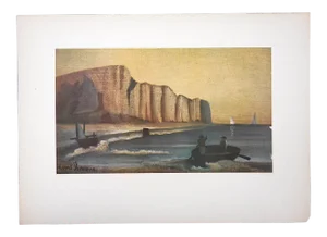 Vintage Ltd. Ed. Post-Impressionist Lithograph-Henri Rousseau (Fr. 1844-1910)
