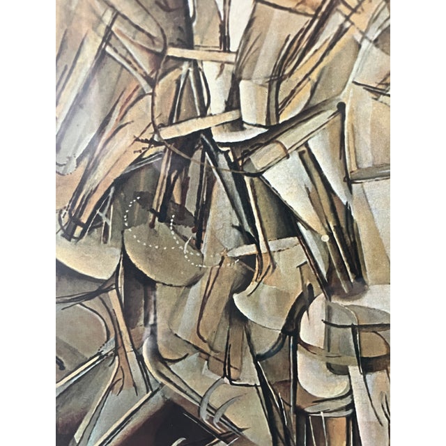1980s Vintage 1980s Marcel Duchamp Framed Print For Sale - Image 5 of 8