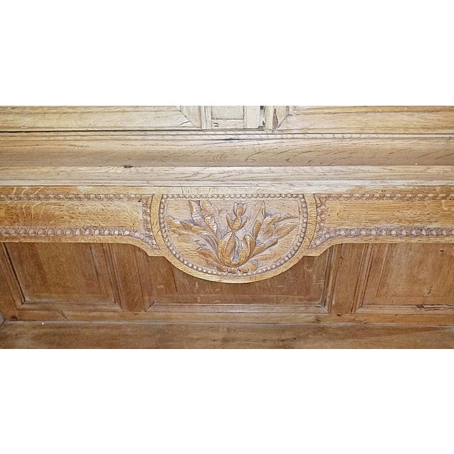 18th C. French Country Louis XVI Vitrine Biblioteque For Sale - Image 10 of 15