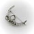 Metal Early 20th Century Victorian Old Mine Cut Diamond Crescent Moon With Bow Brooch For Sale - Image 7 of 12