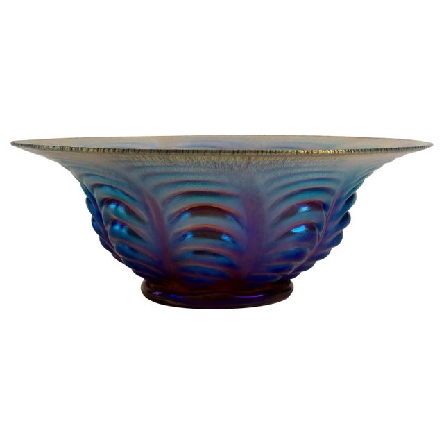 Art Deco Ikora Glass Bowl from WMF, 1925 For Sale - Image 12 of 12