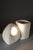 Mid-Century Modern Brutalist Carved Stone Lamp with Vase, 1970s For Sale - Image 13 of 13