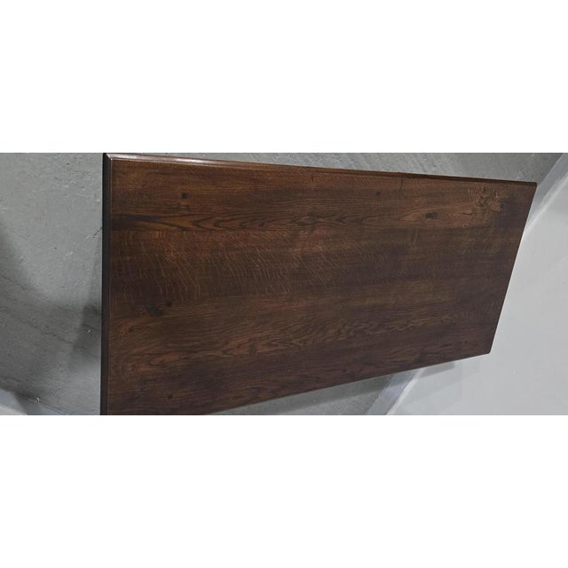 Oak Plank Coffee Table, 1920 For Sale - Image 12 of 13