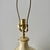 Wood Mid 20th Century Tobacco Leaf Motif Table Lamp For Sale - Image 7 of 11
