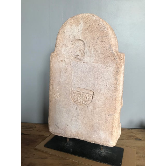 Mid 20th Century South Asian Sandstone Sculpture of Dancing Hindu Goddess For Sale - Image 10 of 12