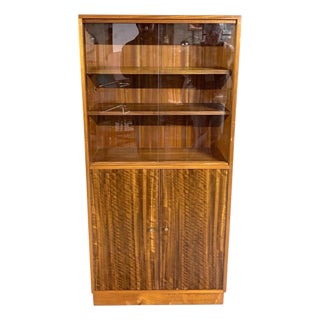 Mid-Century Modern Bookcase in Teak and Walnut, 1960s For Sale