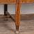 20th Century Large Danish Oak Writing Library Table With Red Leather Top For Sale - Image 10 of 12