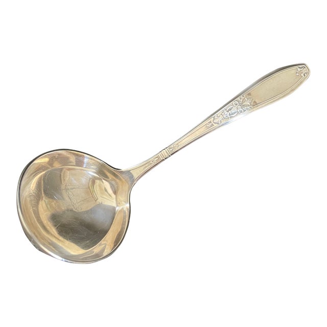 1847 Rogers Bros Ambassador 1919 Silverplate Gravy Ladle For Sale