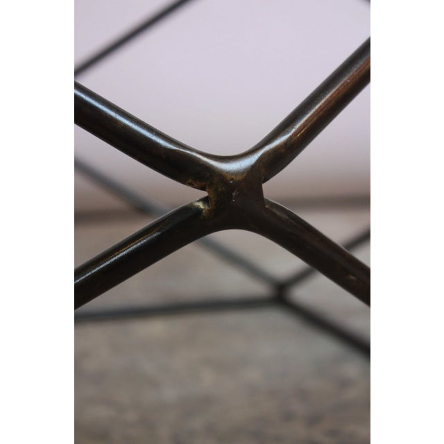 Bronze Milo Baughman for Directional Geometric Bronze Coffee Table For Sale - Image 8 of 13