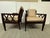 2000 - 2009 Barbara Barry for Baker Furniture Double X Armchairs, Pair For Sale - Image 5 of 12