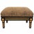 A stunning vintage footstool by Interior Crafts Inc., beautifully crafted in the French Louis style. The elegant wood...