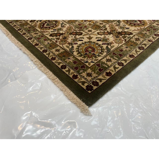 Indo Persian Tabriz , 102" X 14'2 For Sale - Image 9 of 9