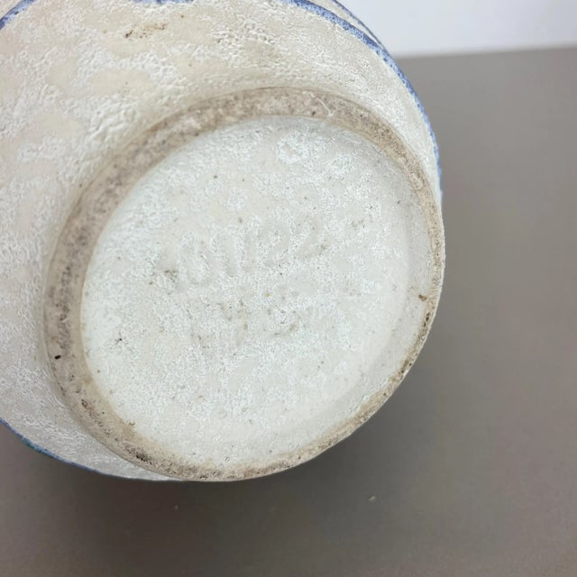 Colorful Fat Lava Stripe & Dots Pottery Vase from Jasba Ceramics, Germany, 1950s For Sale - Image 15 of 16