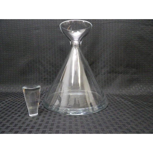 Pascal Mourgue 1980s Ligne Roset Offrande Carafe Designed and Signed by Pascal Mourgue For Sale - Image 4 of 8