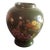 Japanese Emerald Green Moriage Round Bud Vase For Sale
