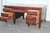 1930's Heavy Cherrywood Writing Desk For Sale - Image 10 of 12