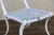 Mid Century Thinline Aluminum Klismos Outdoor Dining Set, Table & 4 Chairs, California 1960s For Sale - Image 9 of 18
