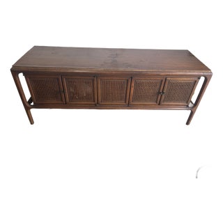 Mid Century Modern Low Credenza For Sale