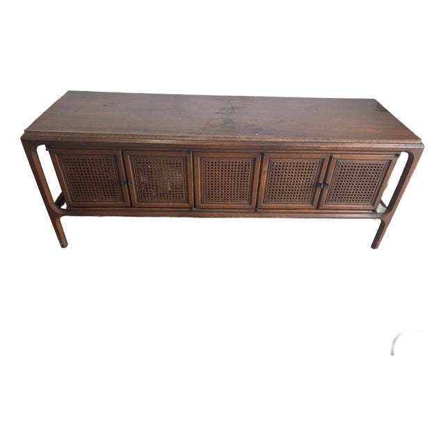 Mid Century Modern Low Credenza For Sale