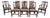 Set of 8 Hickory Chair Co Mahogany Dining Room Chairs For Sale