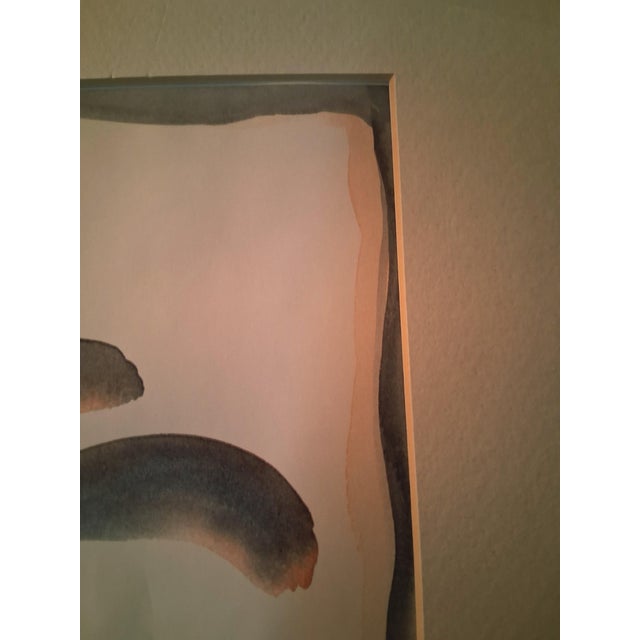 F-021 Original 1995 William Rowe "Kokopelli" Watercolor For Sale - Image 11 of 12