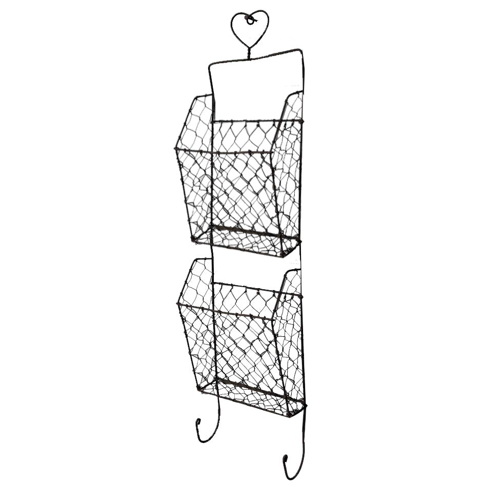 Vintage Wire Letter Rack, 1960s | Chairish