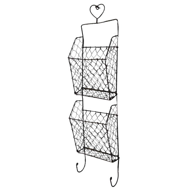 Vintage Wire Letter Rack, 1960s For Sale