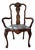 19th century Dutch Marquetry Chair For Sale