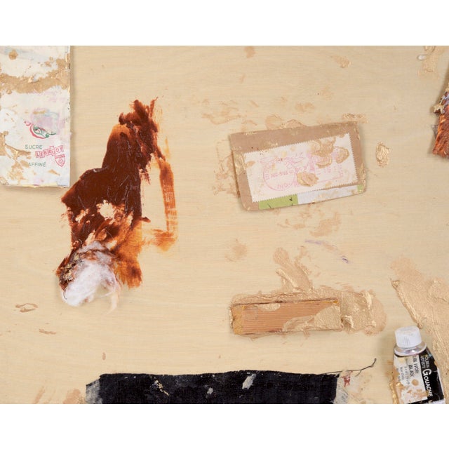 2000 - 2009 "His Name Was Writ in Acrylic Paint" - Abstract Assemblage by Michael Pauker For Sale - Image 5 of 8