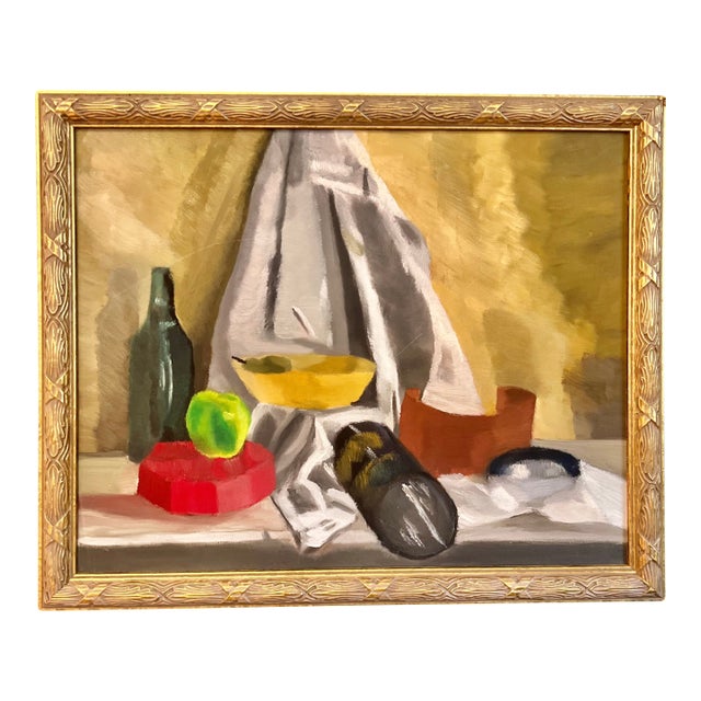 Vintage Still Life Painting For Sale